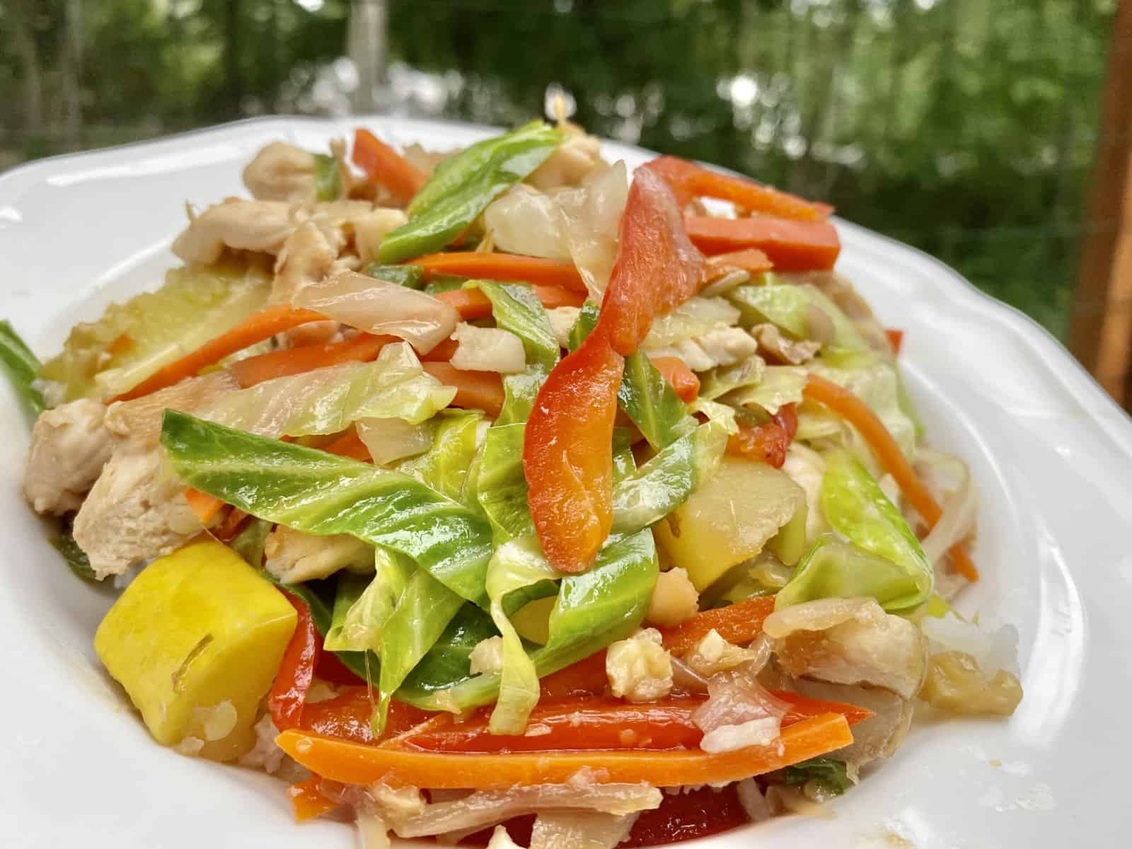 Chicken & Vegetable Stir Fry - The Cardiac Cuisine