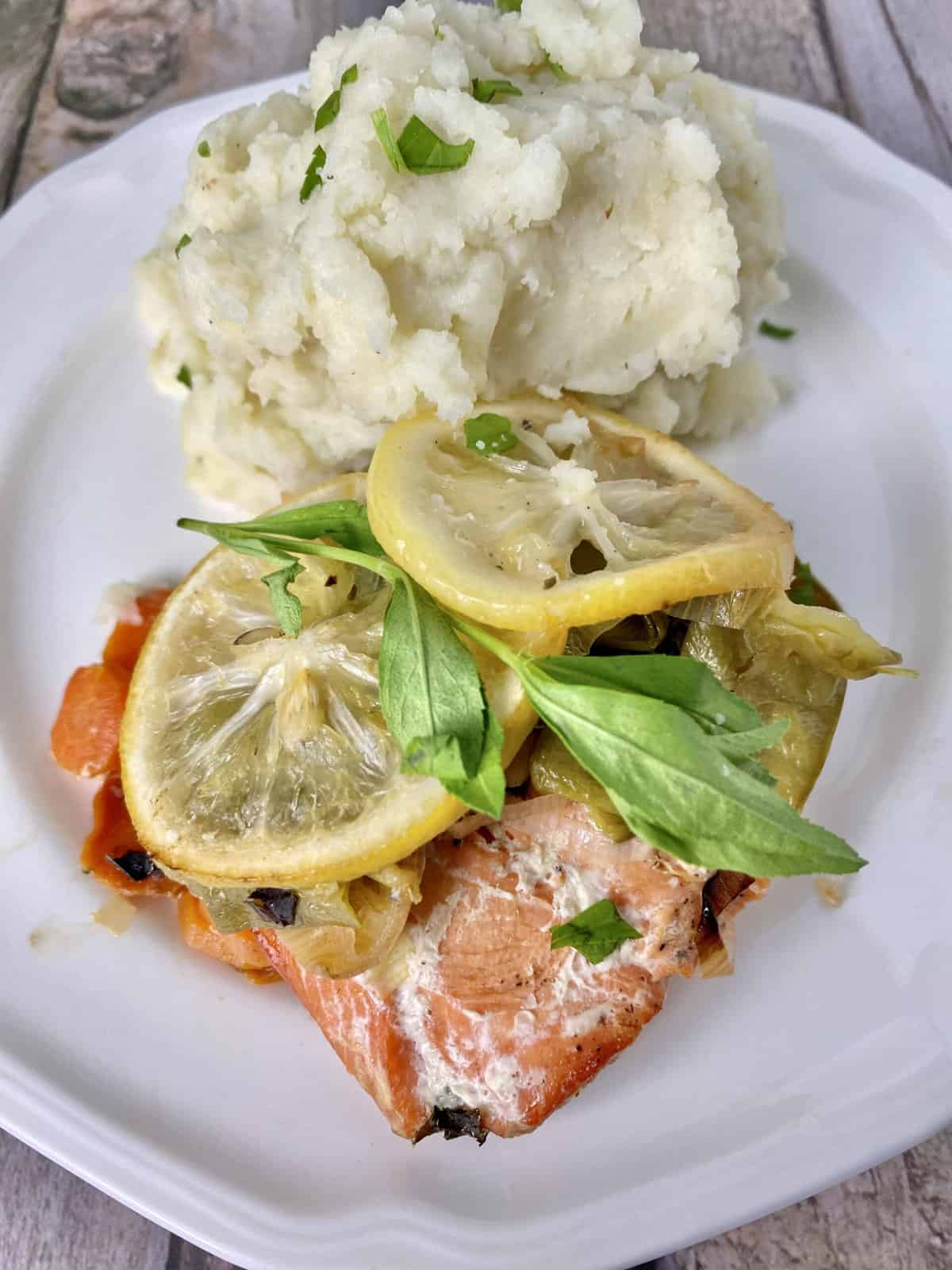 Foil Packet Salmon - The Cardiac Cuisine